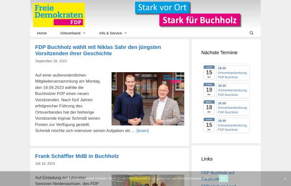 Vorschau von www.fdpbuchholz.de, FDP Buchholz