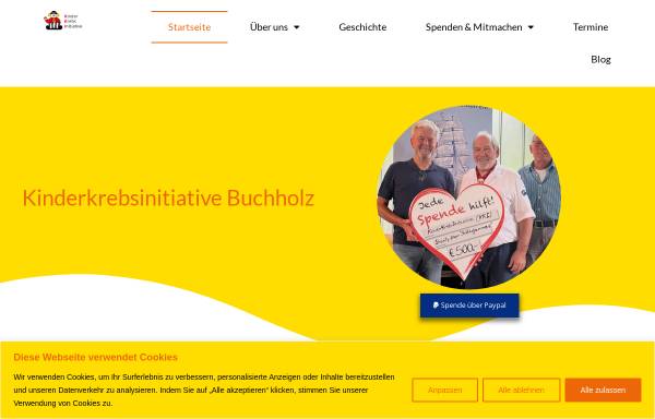 Vorschau von www.kki-buchholz.de, KKI - KinderKrebsInitiative Buchholz/Holm-Seppensen