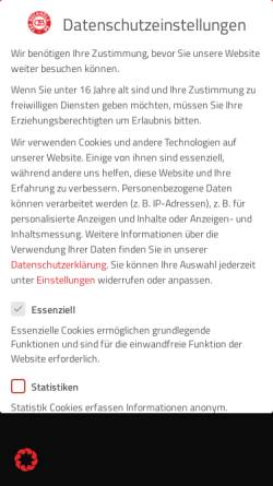 Vorschau der mobilen Webseite www.tsv-buchholz08.de, TSV Buchholz 08