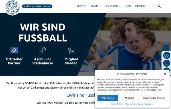 Vorschau von www.bfc.info, Buchholzer Fussball Club e. V.