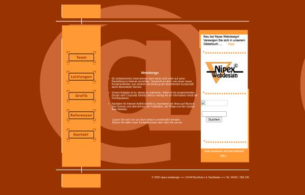 Vorschau von www.nipex.de, Nipex Webdesign