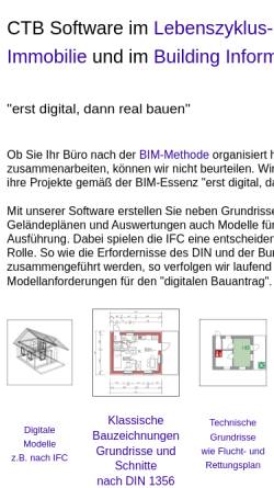 Vorschau der mobilen Webseite www.ctb.de, Computertechnik Buchholz Schröder GmbH & Co. KG