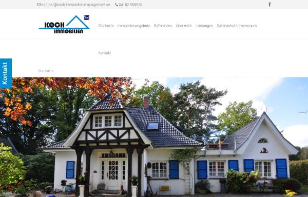Vorschau von www.koch-immobilien-management.de, Koch Immobilien