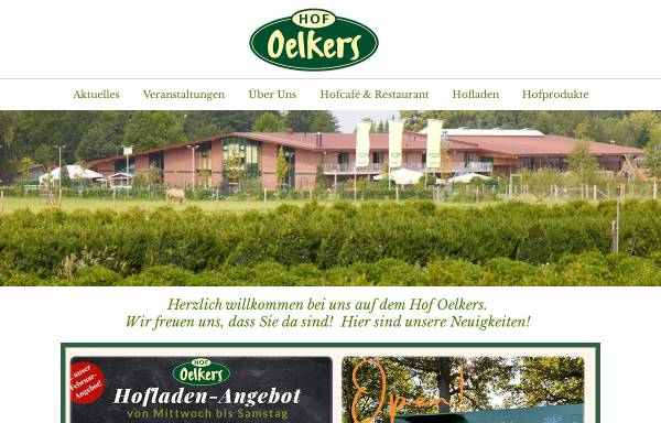 Vorschau von www.hof-oelkers.de, Oelkers Hofladen - Bernd und Rita Oelkers