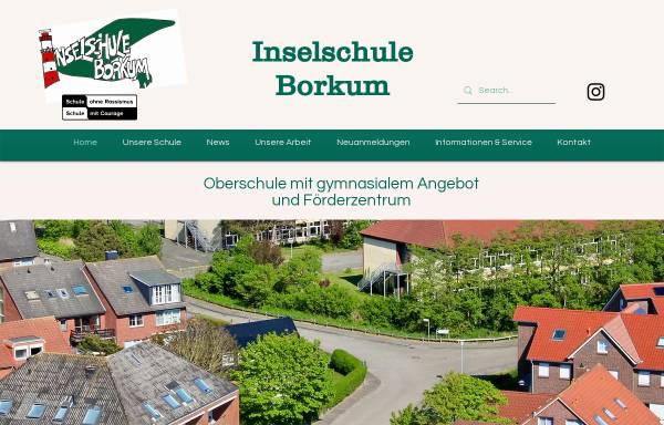 Vorschau von www.inselschule-borkum.de, Inselschule Borkum