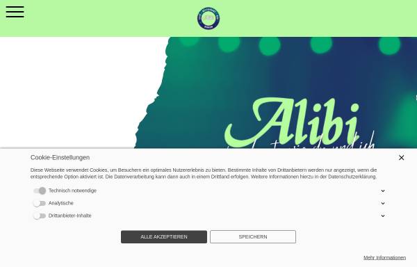 Vorschau von alibi-borkum.de, Lokal Alibi