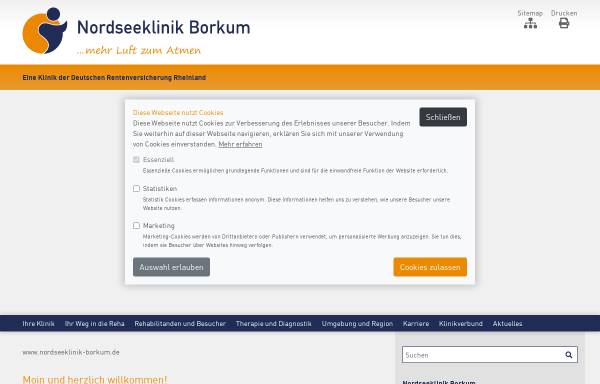 Vorschau von www.nordseeklinik-borkum.de, Borkum-Forum