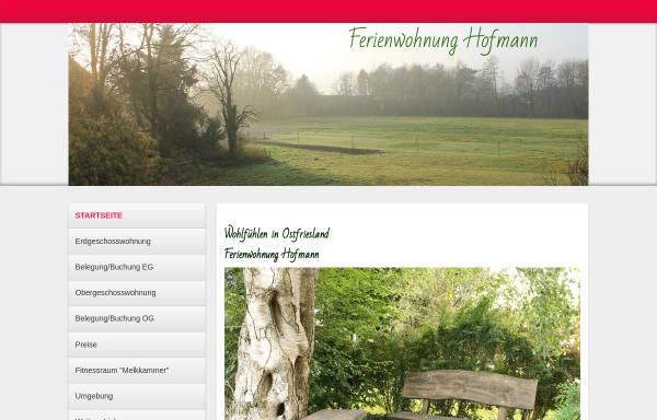 Vorschau von ferienhaus-hofmann.jimdo.com, Ferienwohnung Hofmann