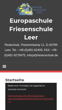 Europaschule Friesenschule Leer