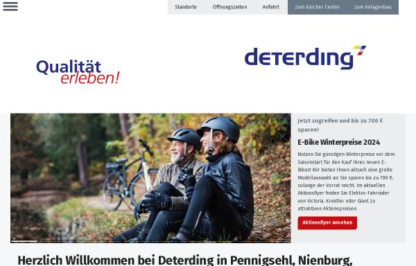 Vorschau von www.deterding.de, Deterding GmbH