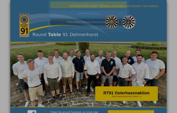 Vorschau von rt91.de, RT91 - Round Table 91 Delmenhorst