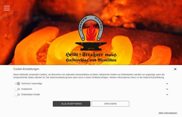 Heldt + Straßner GmbH – Hufbeschlag und Metallbau