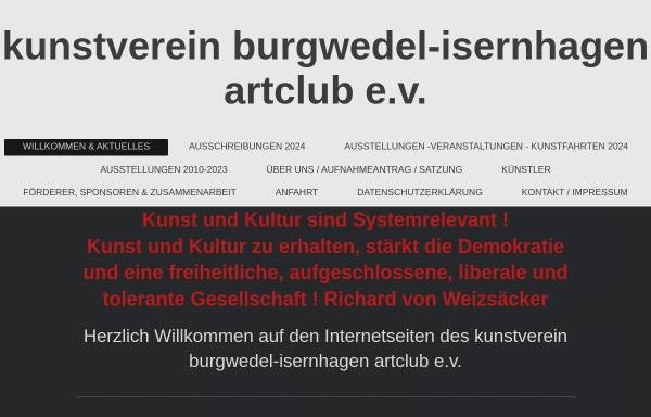 Kunstverein Burgwedel / Isernhagen Artclub e.V.