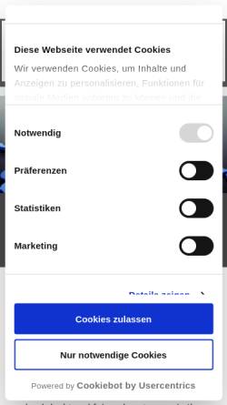 Vorschau der mobilen Webseite kanzleiburger.de, Kanzlei Burger