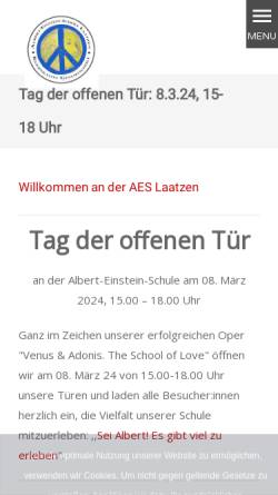 Vorschau der mobilen Webseite www.aes-laatzen.de, AES Laatzen