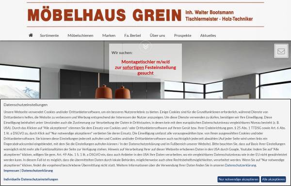 Vorschau von www.moebelhaus-grein.de, Möbelhaus Grein