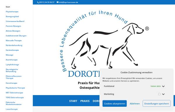 Dorothee Krist - Praxis für Hundephysiotherapie, Aqua-Training und Wellness