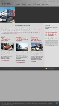 Vorschau der mobilen Webseite www.schultz-gmbh.de, Schultz GmbH