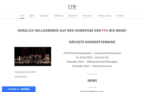 Vorschau von www.fto-bigband.de, FTO Bigband
