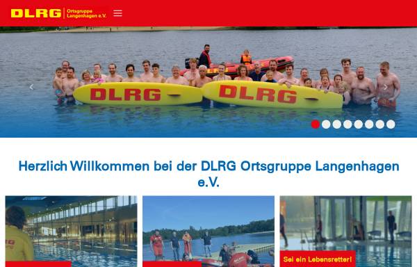 Vorschau von langenhagen.dlrg.de, DLRG Ortsgruppe Langenhagen e.V.