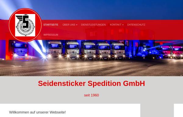 Vorschau von www.seidensticker-spedition.de, Seidensticker Spedition GmbH