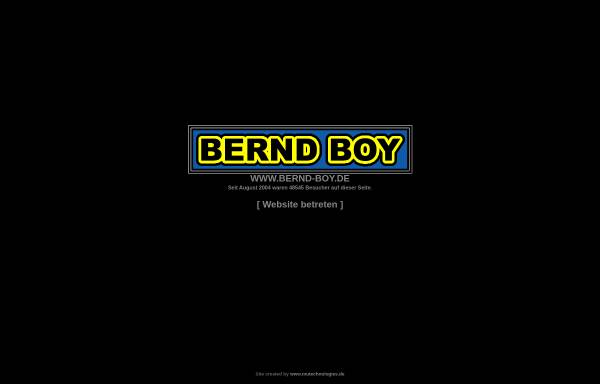 Vorschau von www.bernd-boy.de, Boma Music Künstleragentur - Inh. Bernd Boy