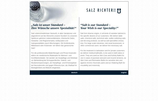 Vorschau von www.salz-richter.de, Salz Richter GmbH