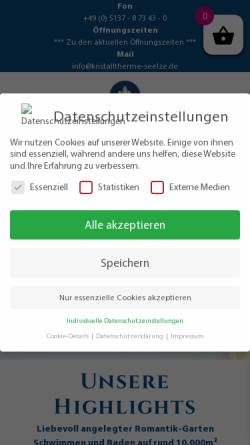 Königlich ausgestattete Kristall-Therme Seelze GmbH