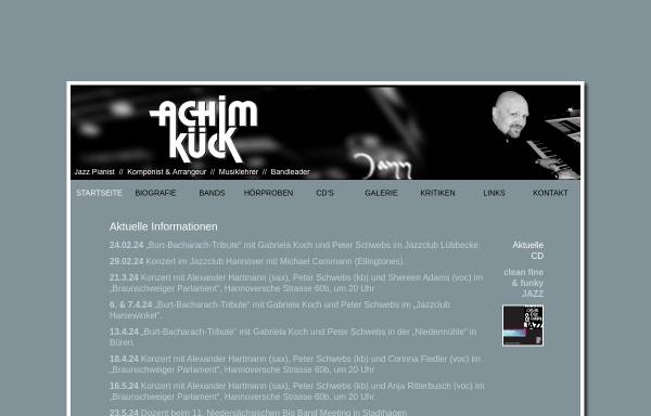 Vorschau von www.achim-kueck.de, Achim Kück