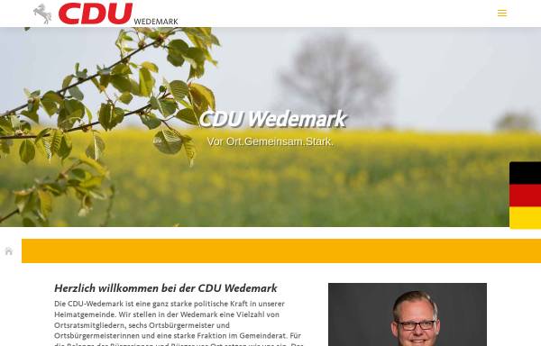 Vorschau von www.cdu-wedemark.de, CDU-Gemeindeverband Wedemark