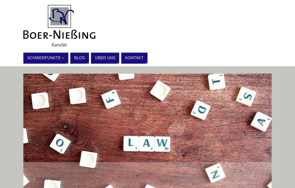 Vorschau von www.boer-niessing.de, Rechtsanwaltskanzlei Boer-Niessing