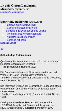 Vorschau der mobilen Webseite liebix.onlinehome.de, Landmann, Dr. Ortrun