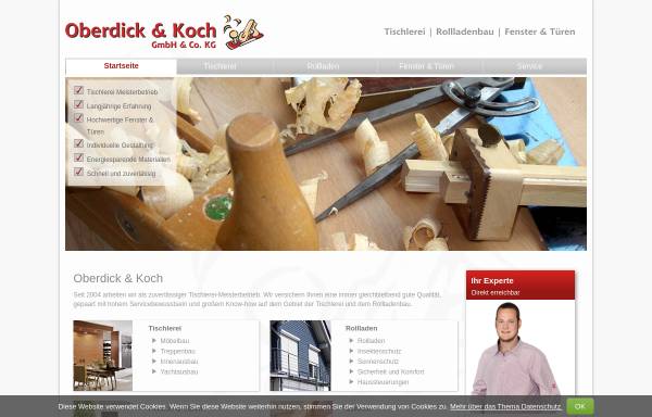 Vorschau von www.oberdick-koch.de, Oberdick & Koch GmbH & Co. KG