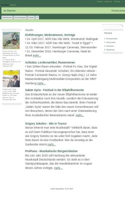 Vorschau der mobilen Webseite www.iljastephan.de, Stephan, Ilja