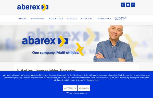 Vorschau von www.abarex.de, abarex Inh. Cezary Pietrzak