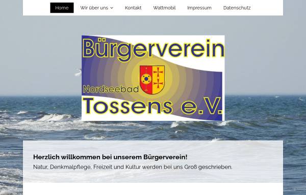 Vorschau von www.buergerverein-tossens.de, Bürgerverein Tossens