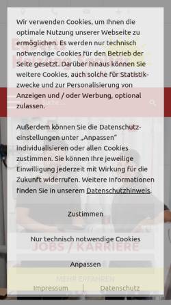 Vorschau der mobilen Webseite www.egberts-heizung.de, Egberts Heizung Sanitär, Inh. W. Franke