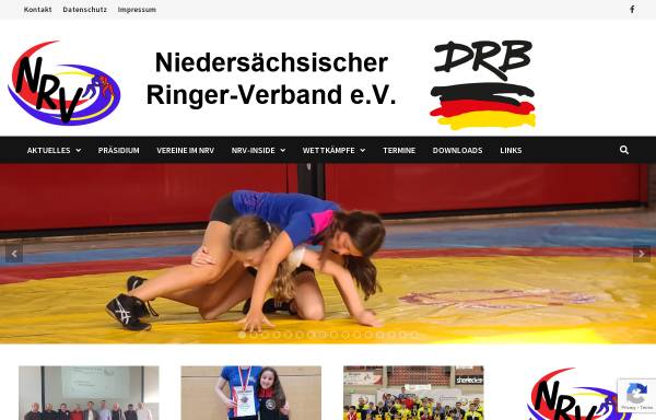 Vorschau von www.ringen-niedersachsen.de, Niedersächsischer Ringer-Verband e.V. (NRV)