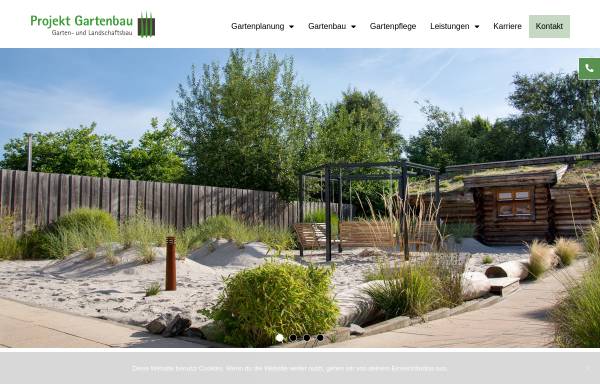 Vorschau von www.projekt-gartenbau.de, Projekt Gartenbau GmbH