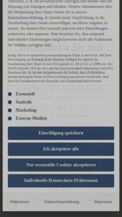 Vorschau der mobilen Webseite imf-ferienimmobilien.de, IM Ferienimmobilien & Projekte GmbH & Co. KG