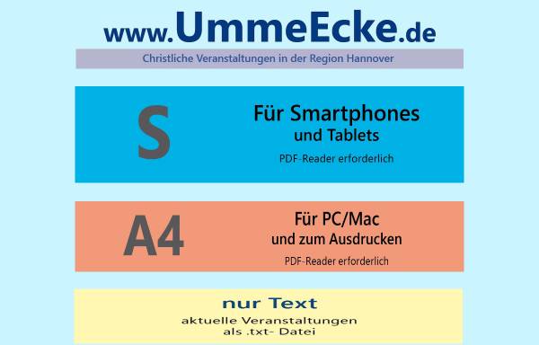 Vorschau von www.ummeecke.de, Umme Ecke