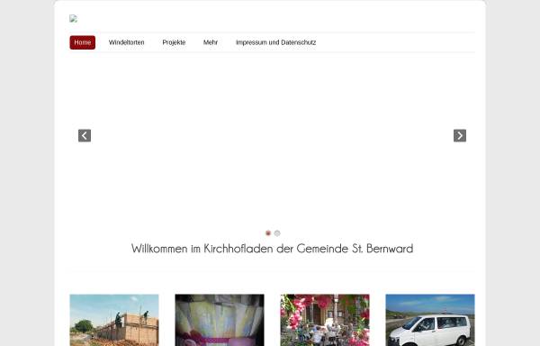 Vorschau von www.kirchhofladen.de, Kirchhofladen St. Bernward - Katholisches Pfarramt St. Bernward