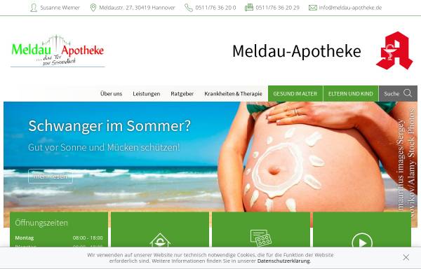 Vorschau von www.meldau-apotheke.de, Meldau Apotheke - Inh. Apothekerin Susanne Wiemer e. Kfr.