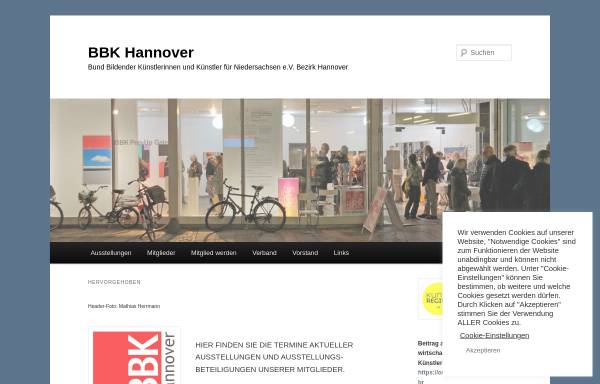 BBK, Bund bildender Künstlerinnen und Künstler e.V. - Gruppe Hannover