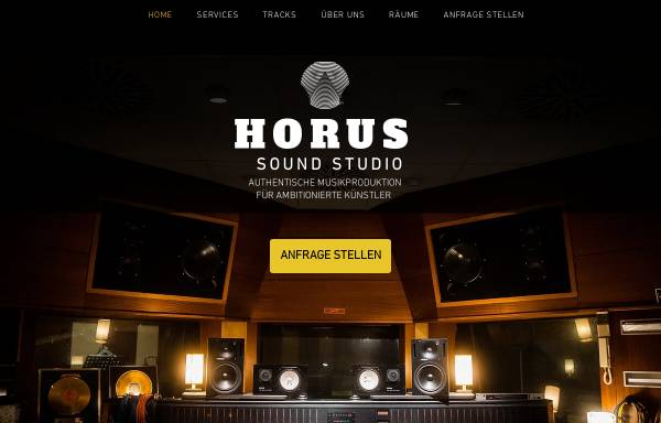 Vorschau von www.horus.de, Horus Sound Studio GmbH