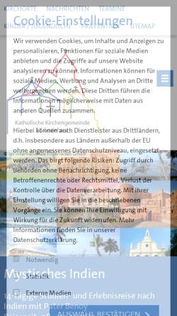 Vorschau der mobilen Webseite www.st-godehard-hannover.de, St. Godehard Linden