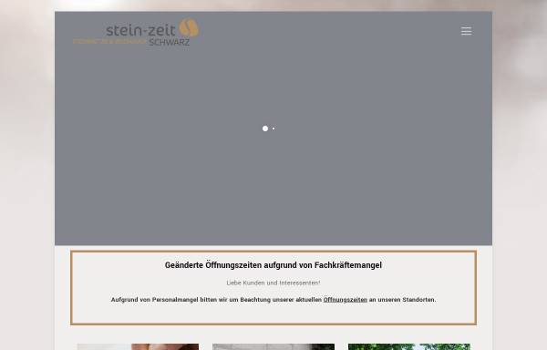 Vorschau von www.natursteine-schwarz.de, Bildhauer und Steinmetzmeister Schwarz GmbH