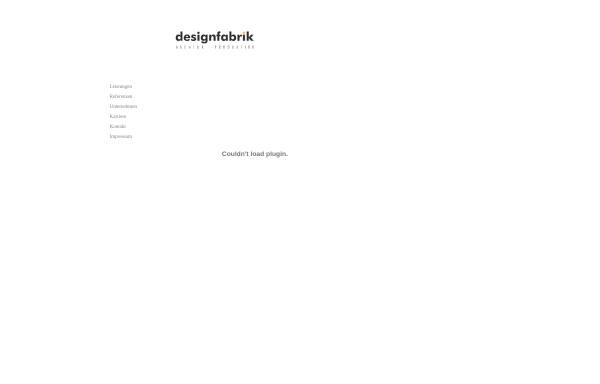 Vorschau von www.designfabrik.com, Designfabrik Projekt GmbH