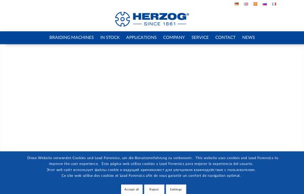 Vorschau von herzog-online.com, August Herzog Maschinenfabrik GmbH & Co. KG