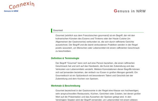 Vorschau von www.nrw-genuss.de, Nordrhein-Westfalen Genuss - Tourismus NRW e. V.